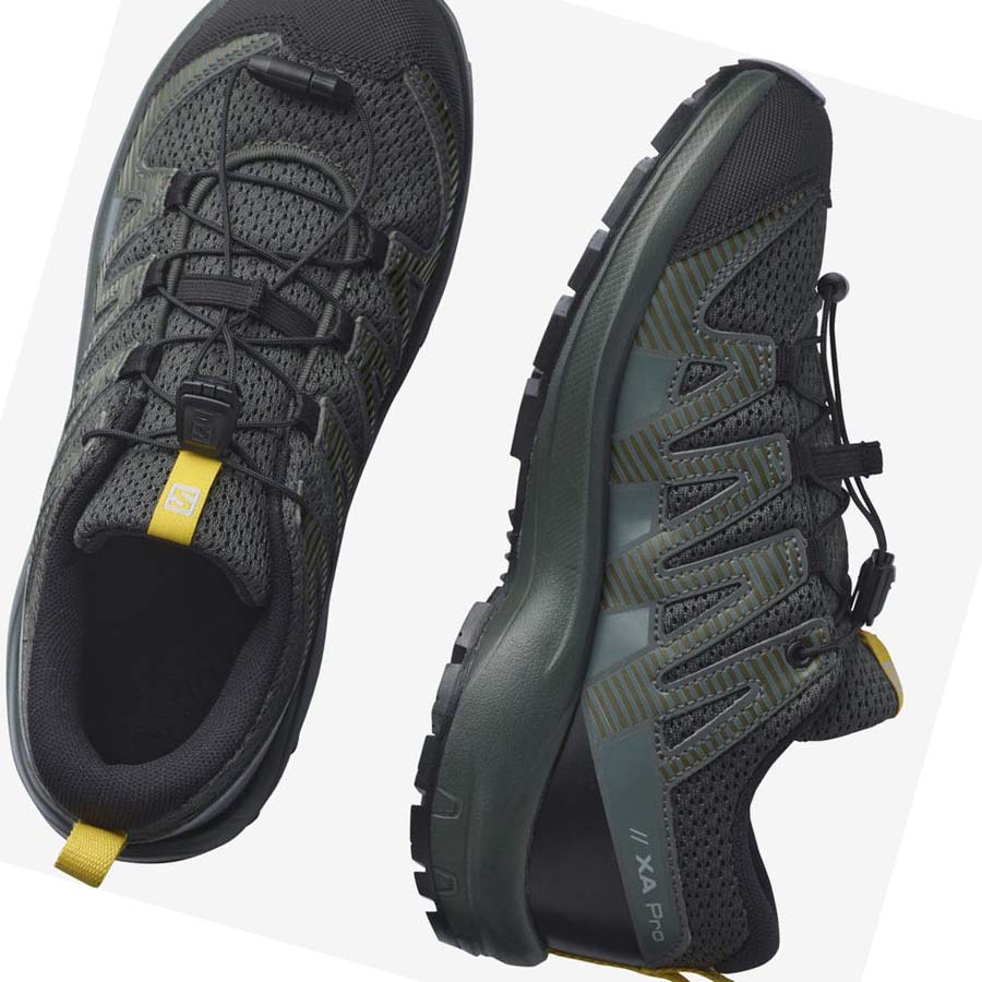 Salomon XA PRO V8 Çocuk Yürüyüş Ayakkabısı Siyah | TR 2043TCE